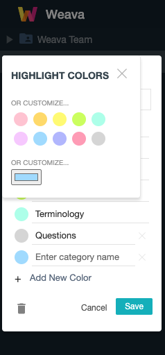 Weava Premium Features Explained