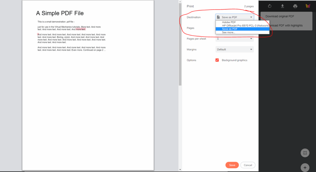 How to Download Your PDF with Highlights - Weava